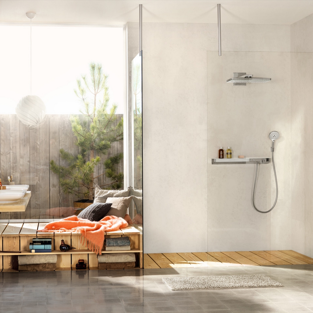 Huvuddusch Hansgrohe Rainmaker Select 460 3-jet för Väggmontage | badrum - duscharmatur - taksil-och-huvuddusch | KakelKungen