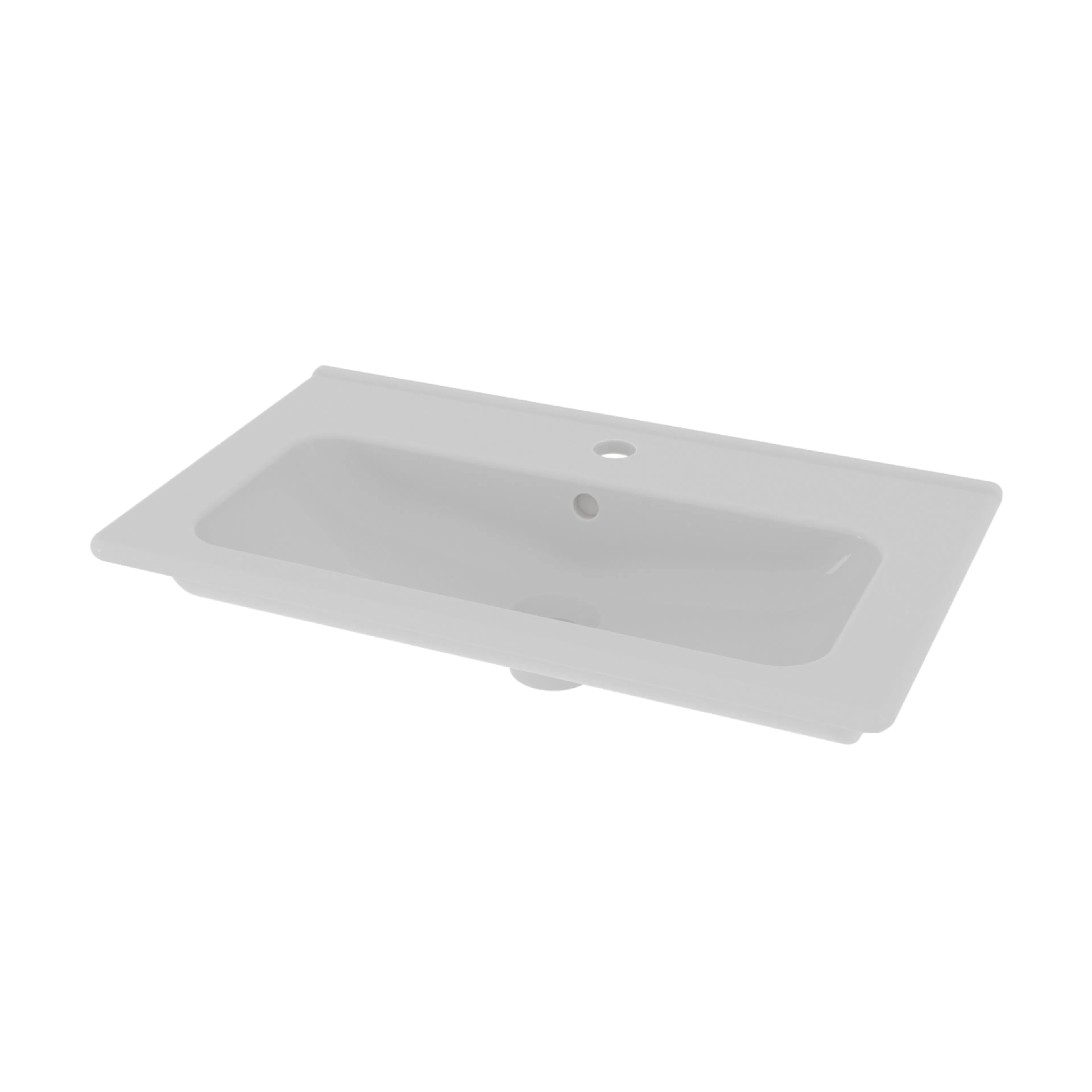 Tvättställ Hav 62x35 Vit B: 620 mm, D: 363 mm