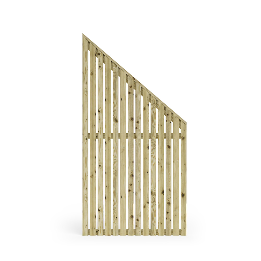 Levegg Jabo Vertikal 4 Trykkimpregnert Gran 81,5x159/89 cm Høyre FSC (B)