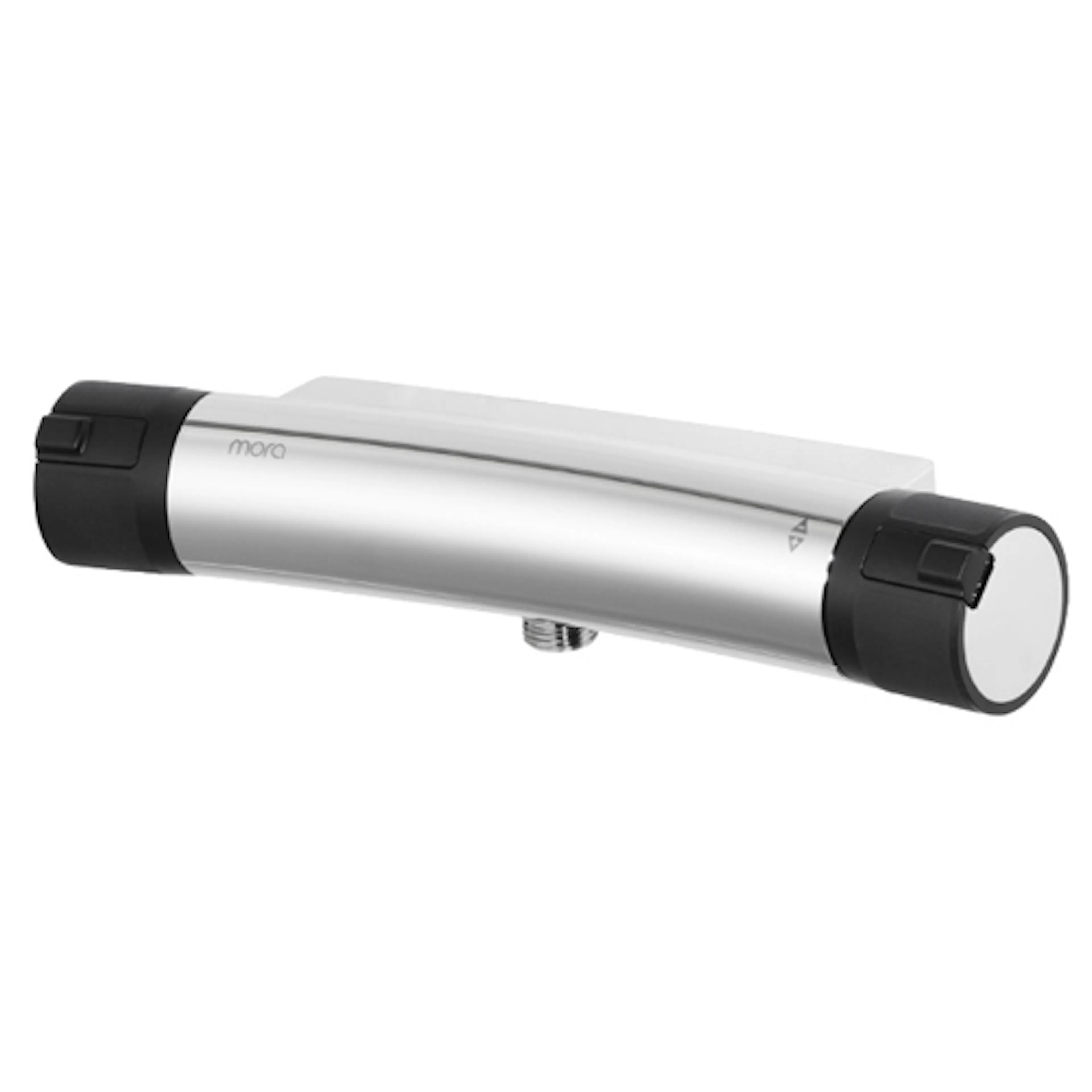 Duschbl. MMIX T5 Care krom/svart 160c/c 160 cc, duschanslutning nedåt