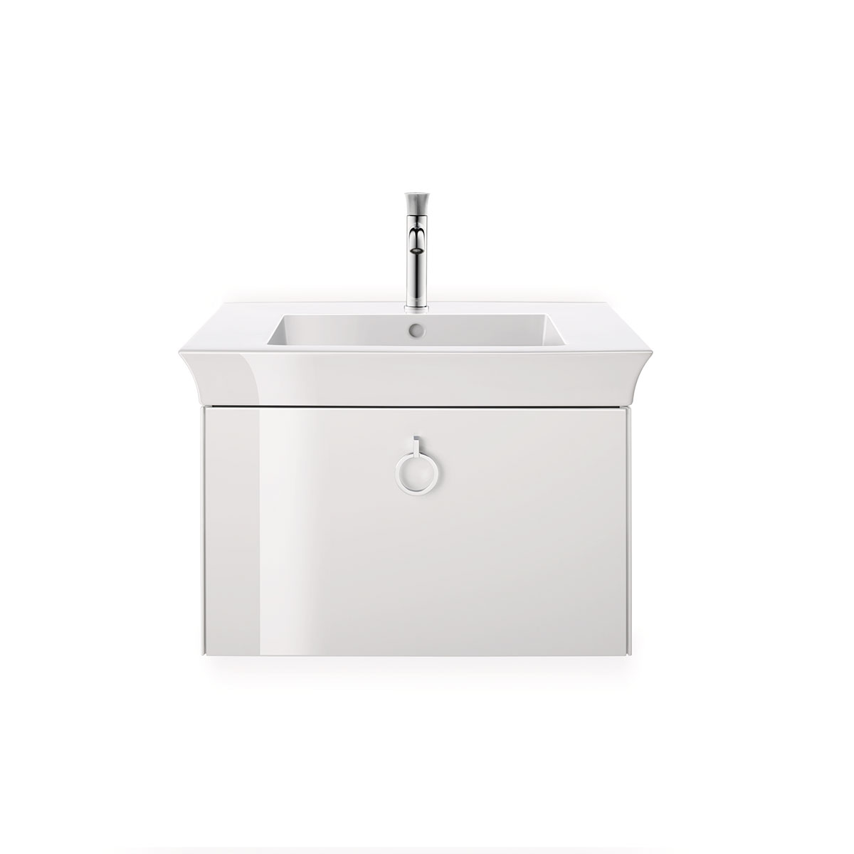 Servant Duravit White Tulip Hvit Høyblank