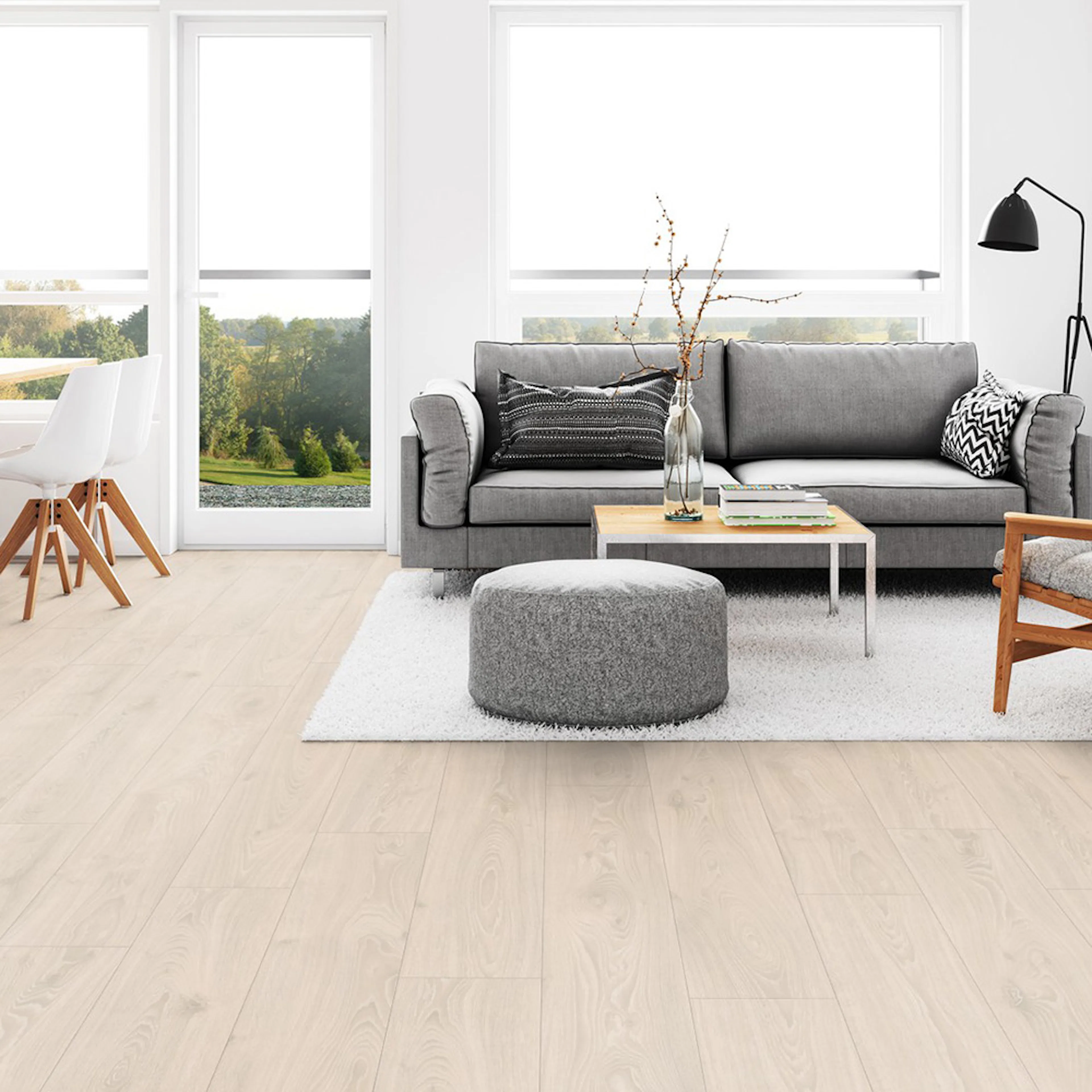 Laminatgulv Tarkett Soundlogic Swinley Oak Beige
