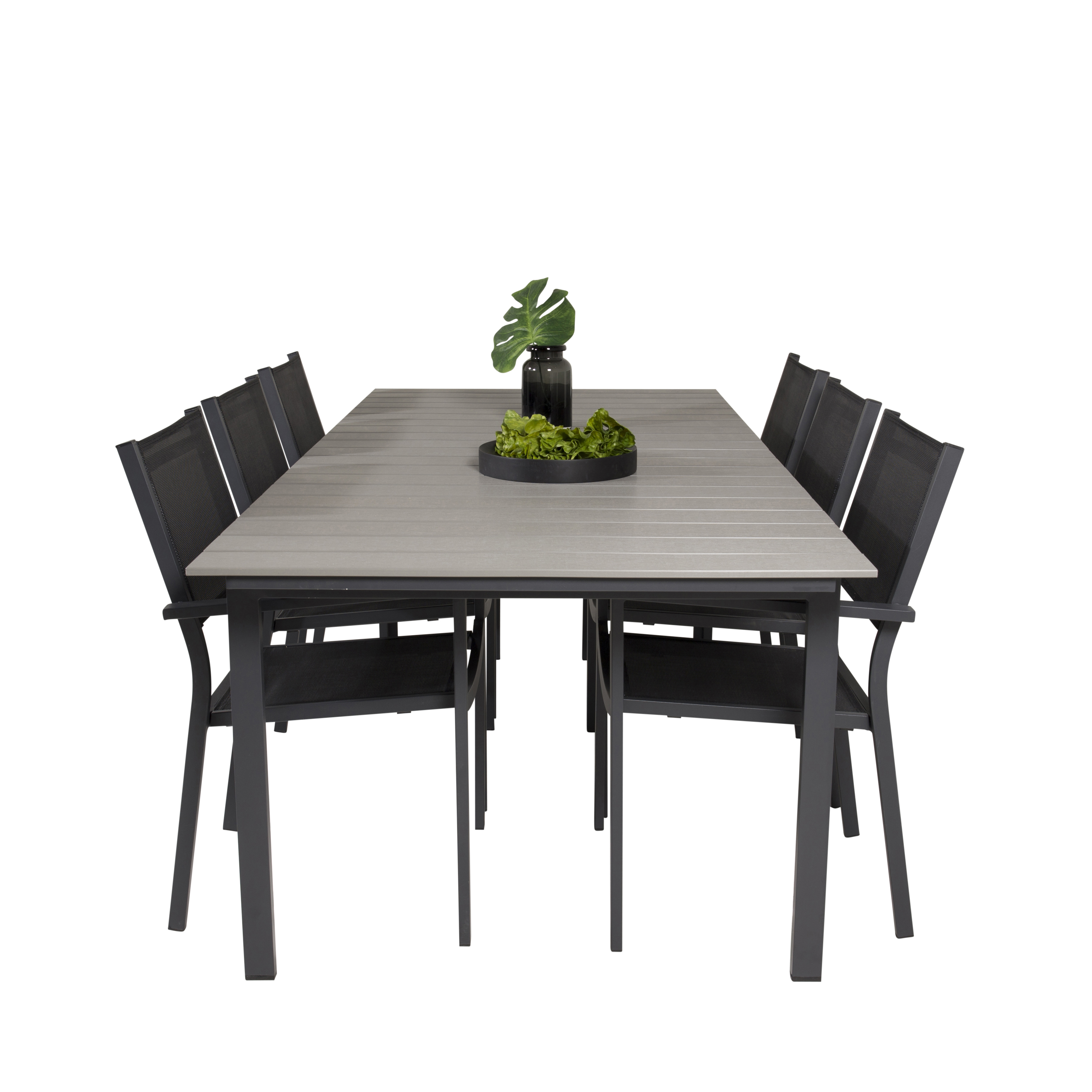 Spisegruppe Venture Home Lova 224/324 med 6 Copacabana Lenestoler