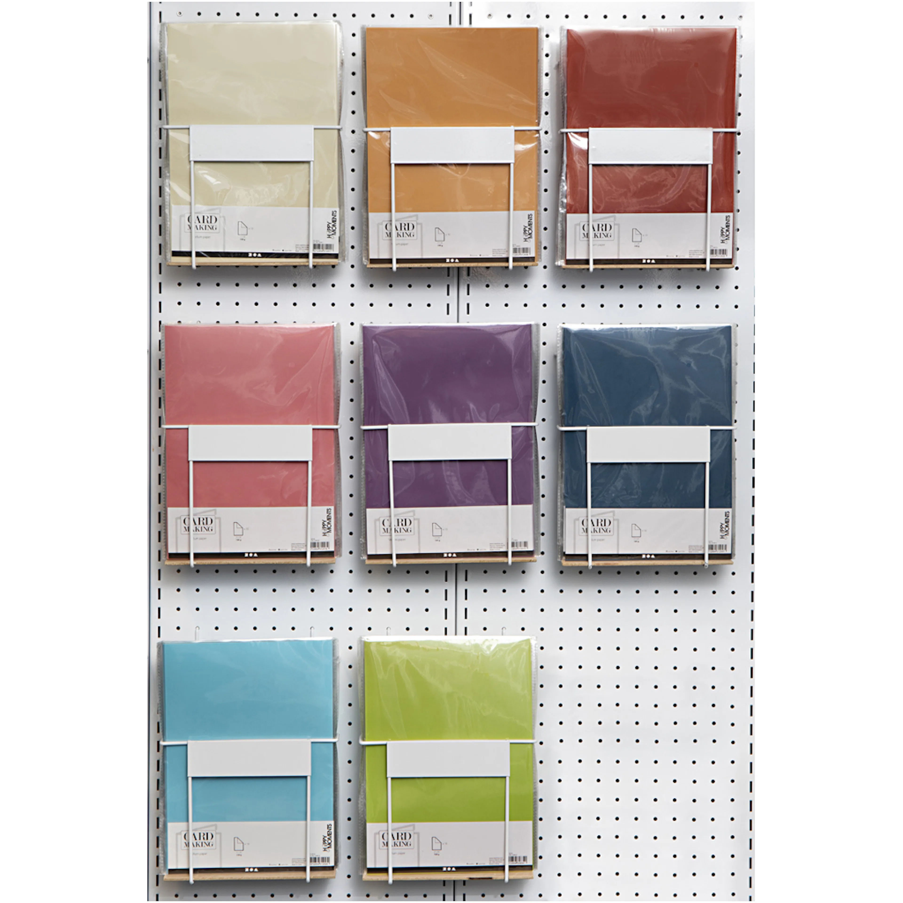 Vellumpapir Creativ Company A4 210x297 mm Ass Farger 8 Ark/1 Pk