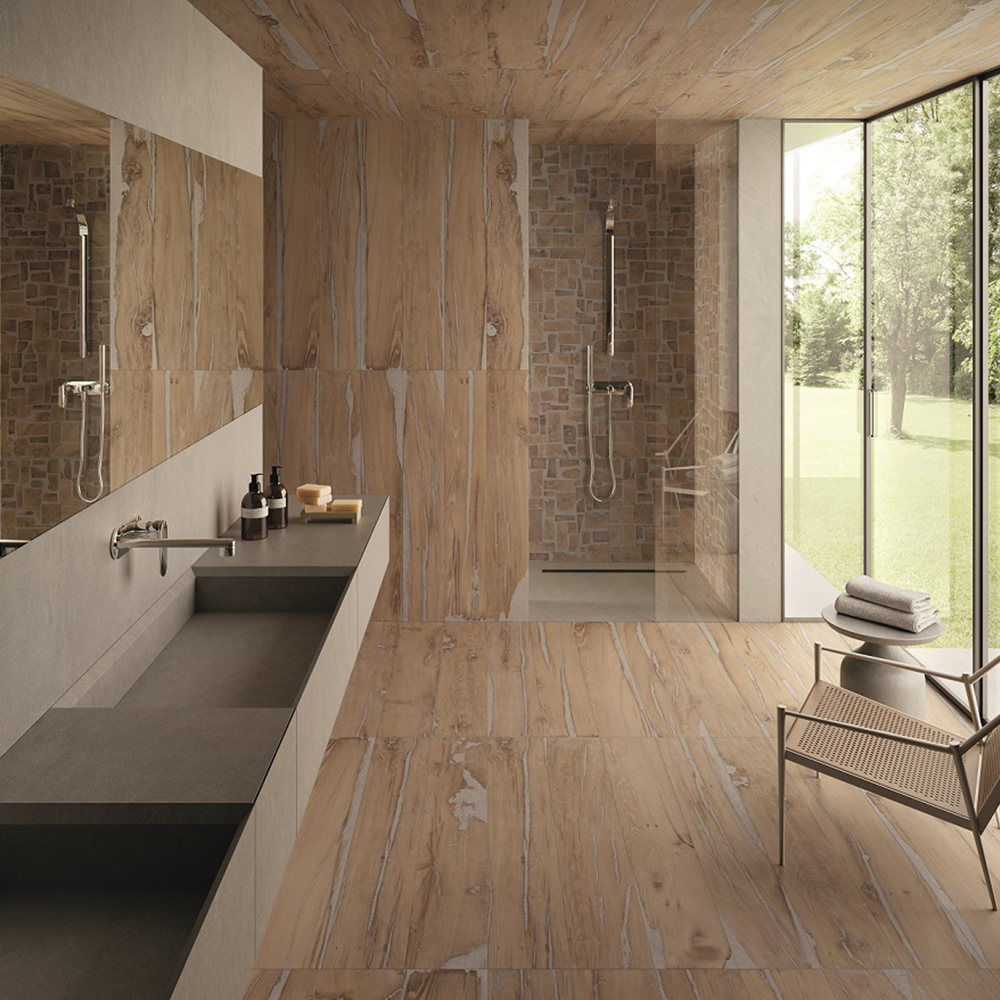 Fliser Lhådös Trentino Nøtt 20x120 cm