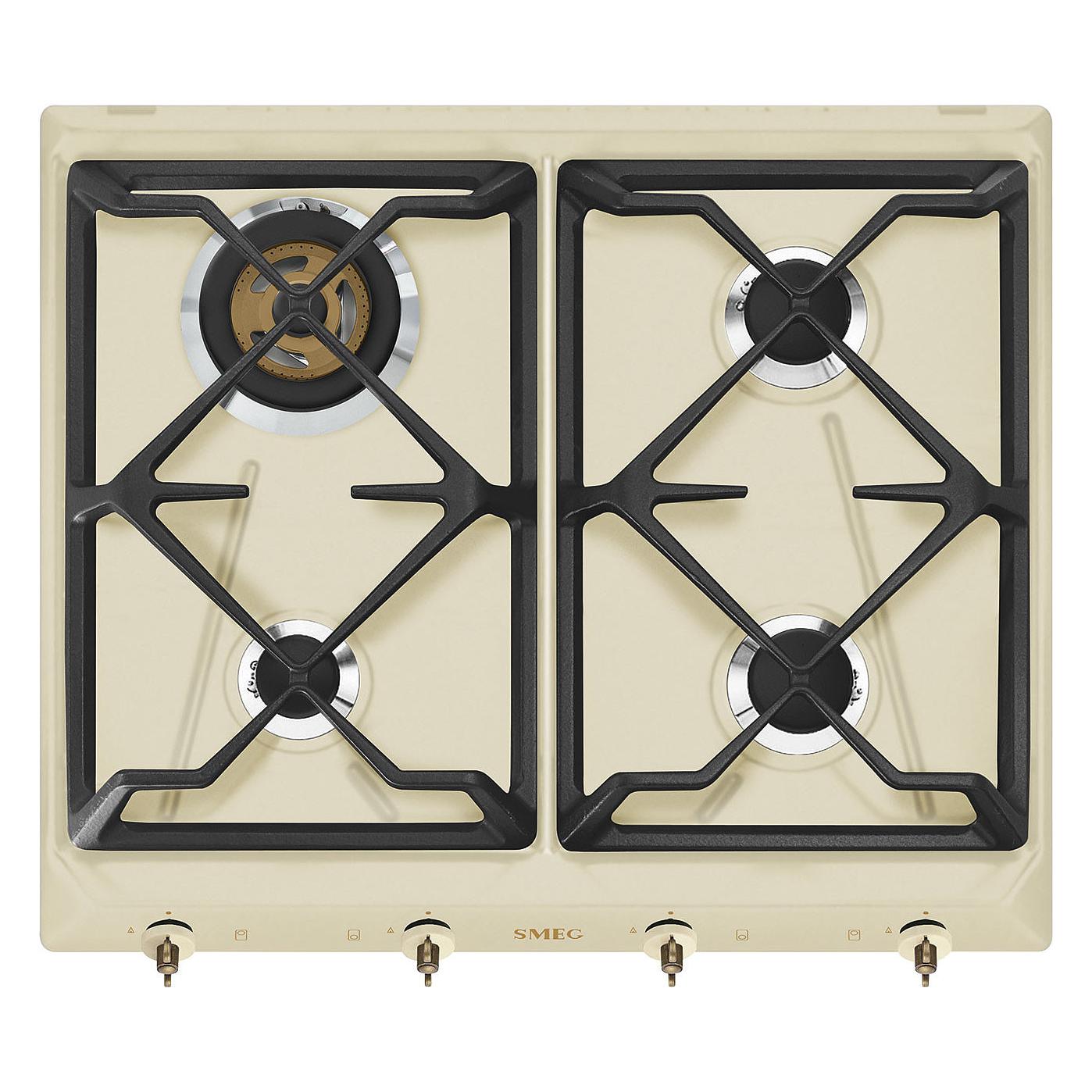 Smeg Gashäll Colonial SRV864POGH Creme