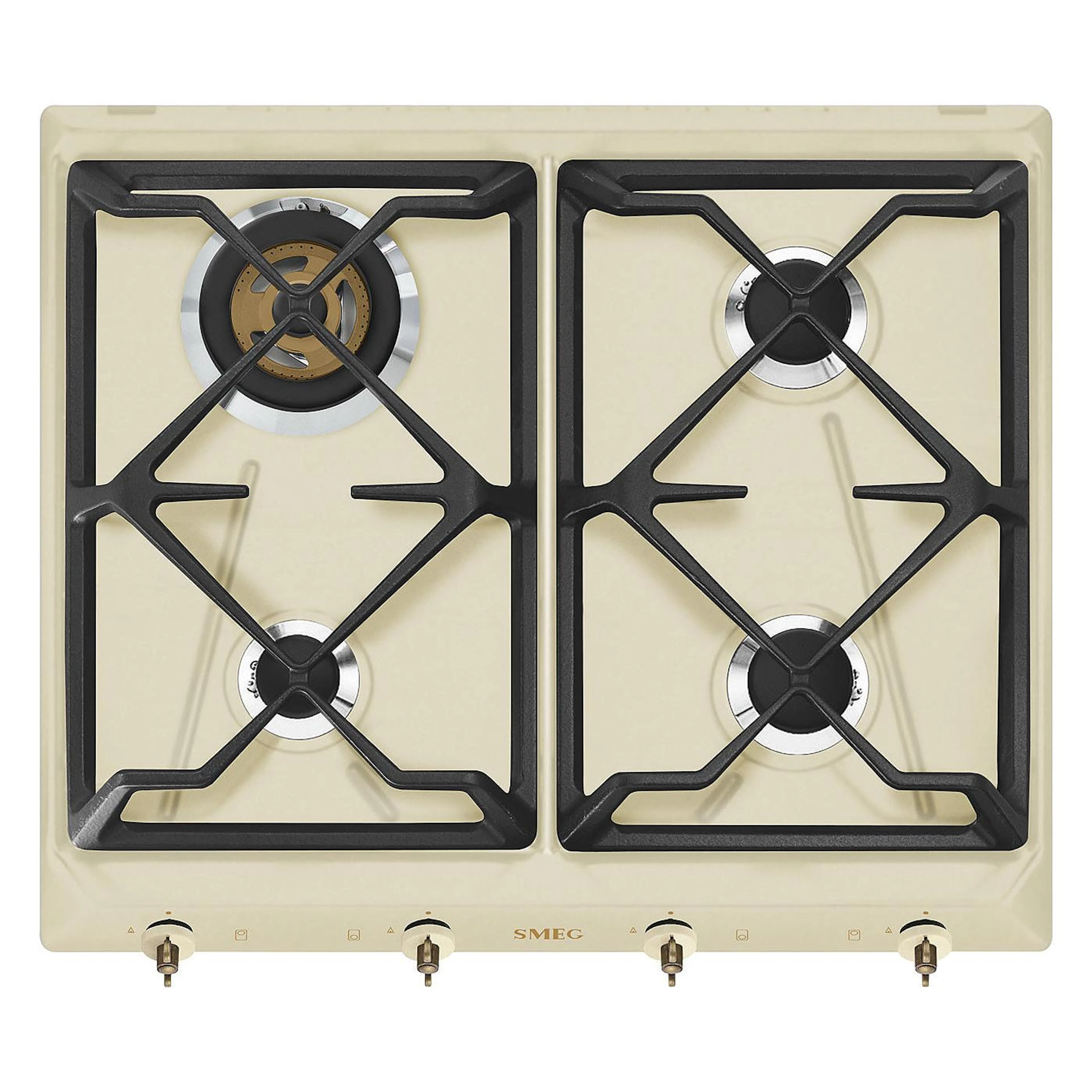Smeg Gashäll Colonial SRV864POGH Creme
