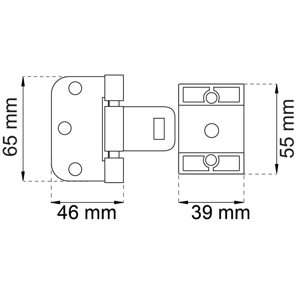 Hengsel Habo 2465