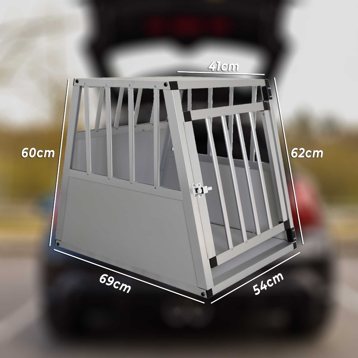 Hundebur Trekker S 54x69x60 cm