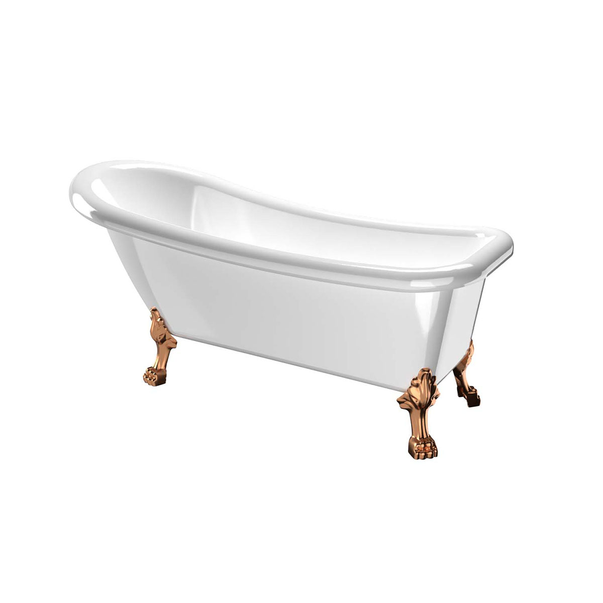 Badekar Bathlife Ideal Hvit