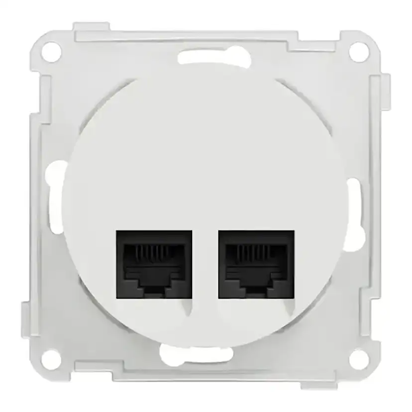 Datauttak Elko One Kat 6 UTP Innfelt 2xRJ45