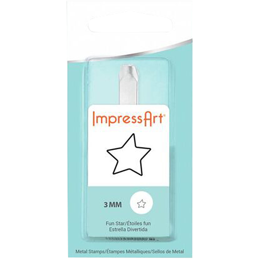 Stempel Creativ Company Stjerne Str 3 mm 1 stk