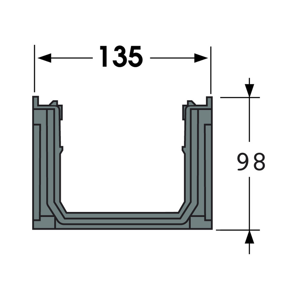 Dreneringsrenne gop A15
