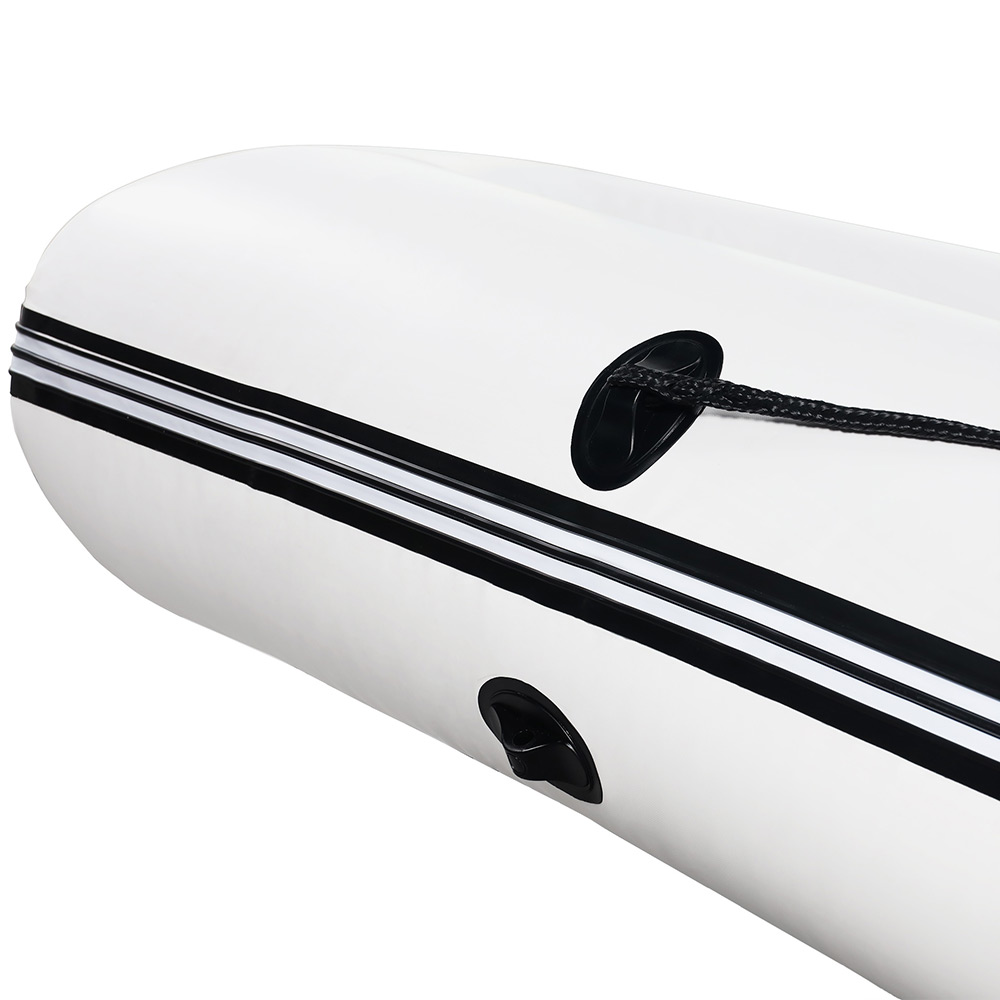 Gummibåt 430cm (0,9 mm PVC), vit Farge Hvit