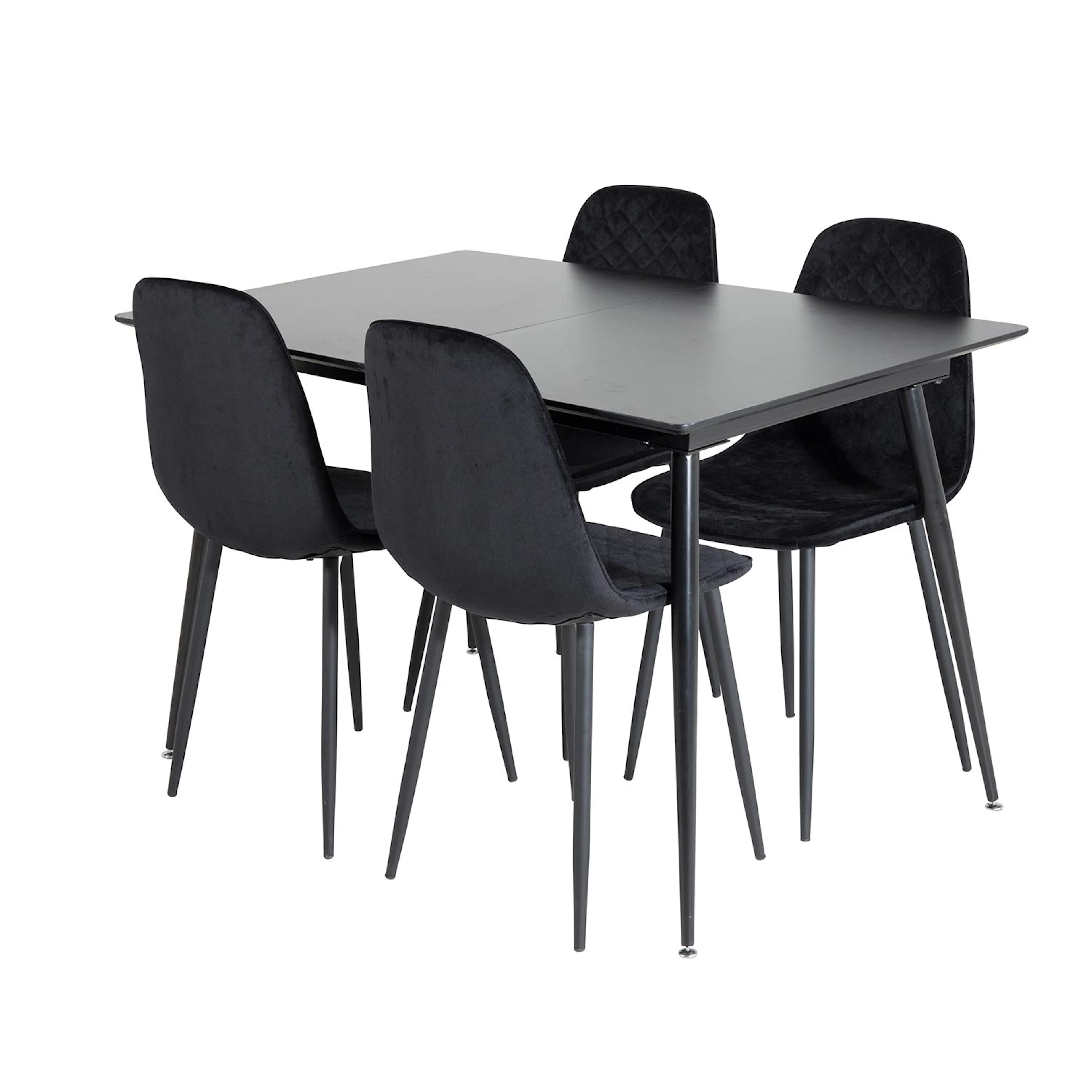 Spisegruppe Venture Home Silvia med Innleggsplate og 4 Phoi Stoler