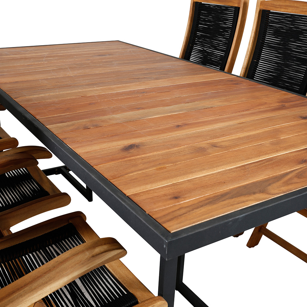 Spisegruppe Venture Home King med 6 Peder Spisestoler
