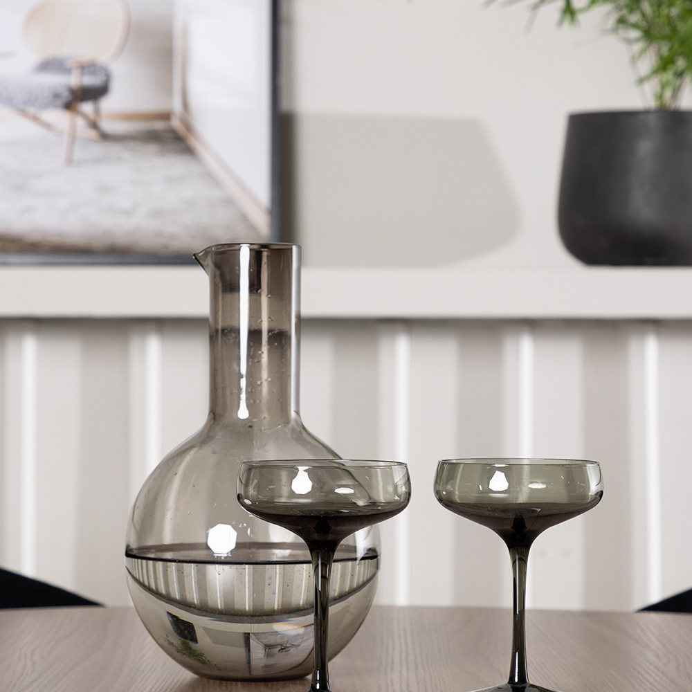 Spisegruppe Venture Home Durango Ø120 cm med 4 stk Selma Stoler