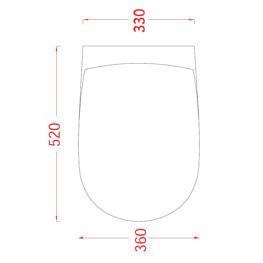 Vegghengt Toalett Lavabo File 2.0 Rimless