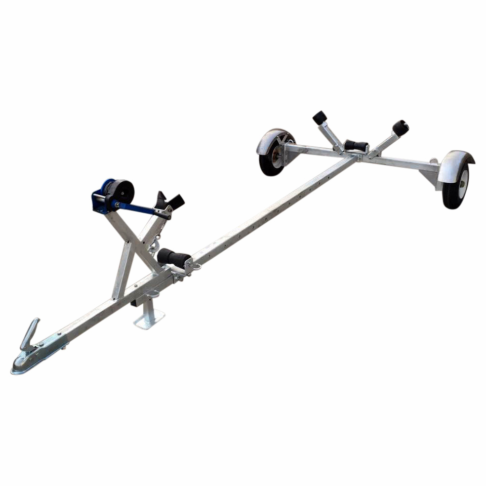 Båttrailer med vinsch 358x180cm 380kg 358 mm