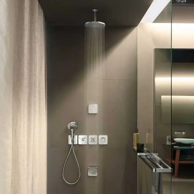 Dusjholder Axor Citterio E Porter med Slangvinkel SoftCube