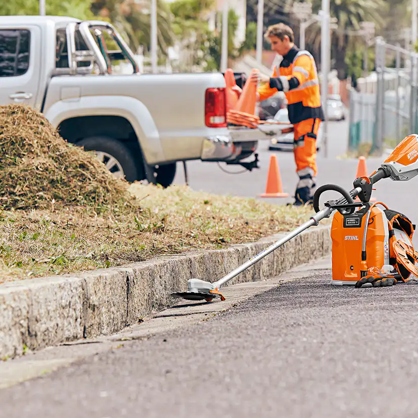 Kombimaskin STIHL KMA 130 R Batteridriven