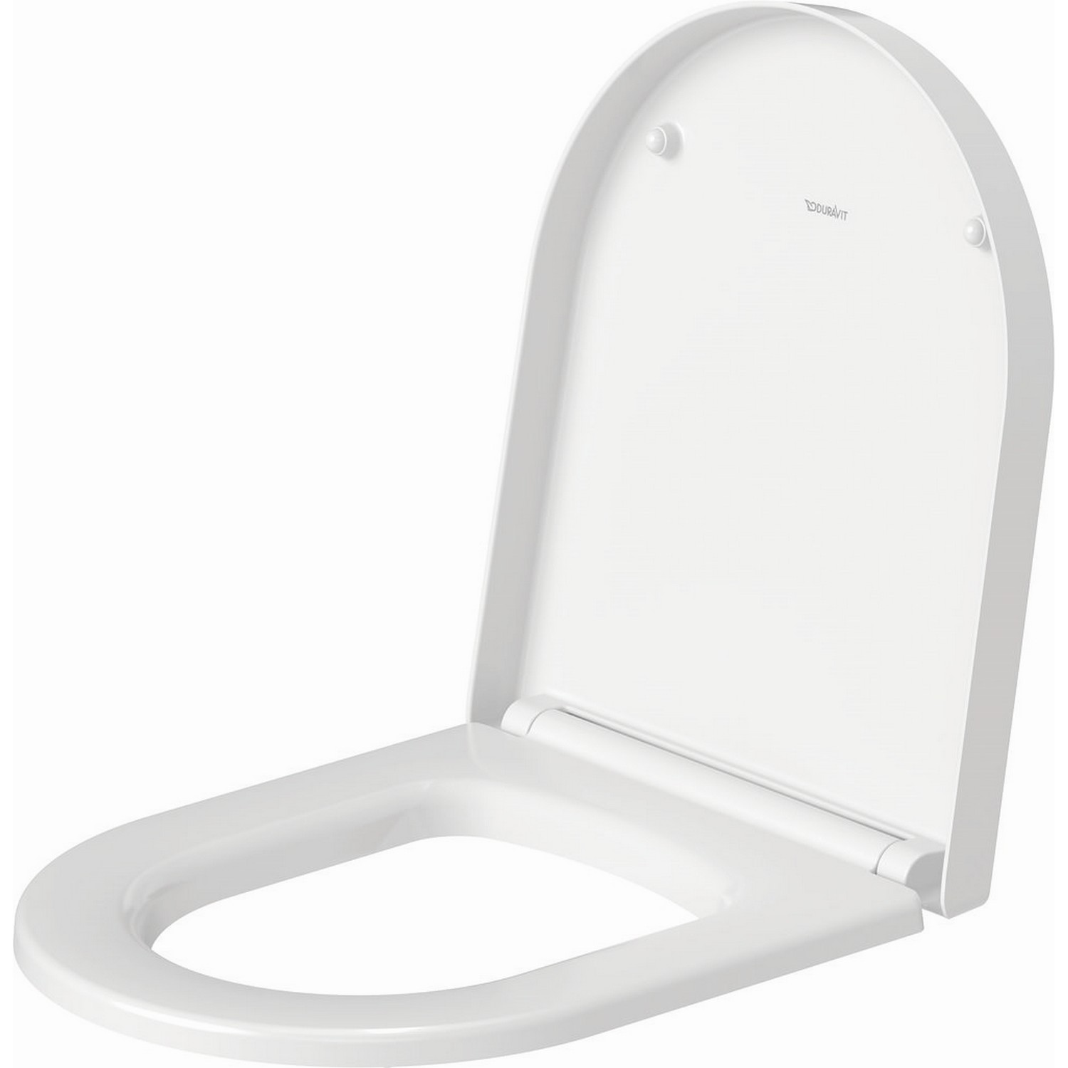 Toalettpakke Duravit Vegghengt ME by Starck WC-fixtur og Spyleknapp med Toalettsete
