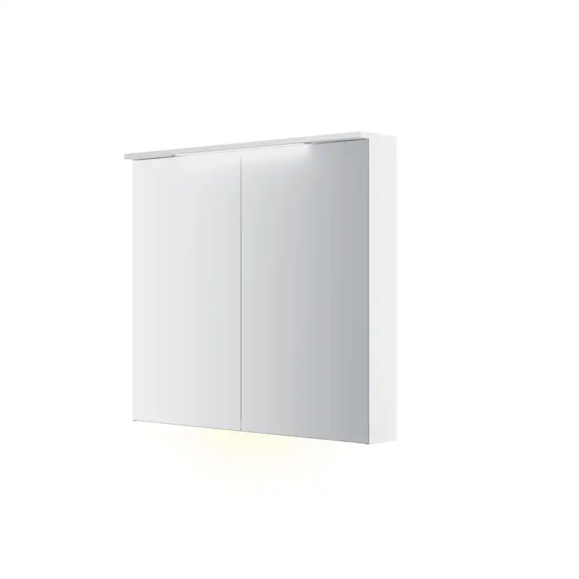 Speilskap FOSSBAD B90 D12 med Lystopp