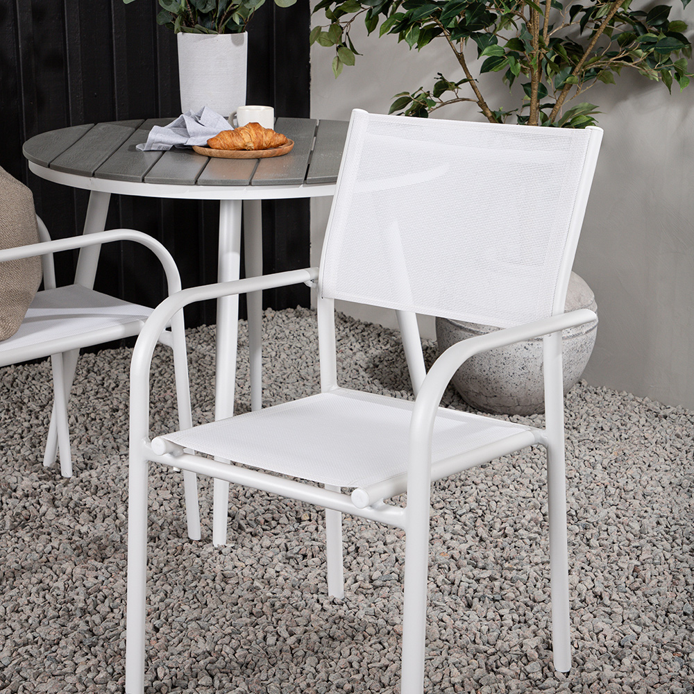 Spisegruppe Venture Home Break med 2 Santorini Stoler