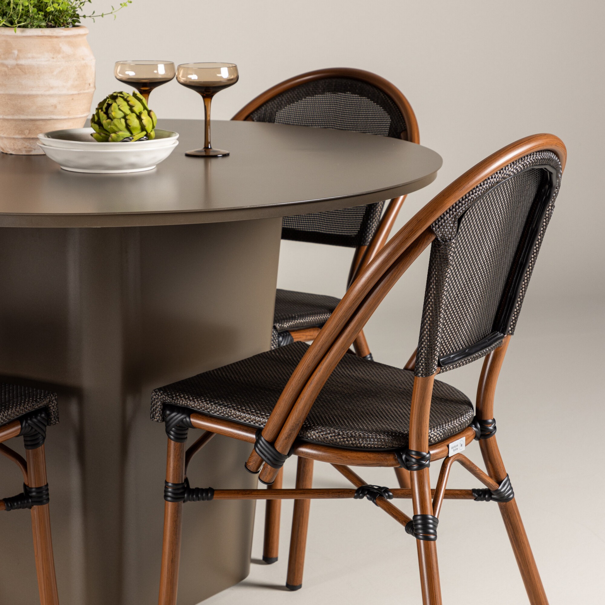 Hagegruppe Venture Home Santa Fe med 4 Guarda Stoler