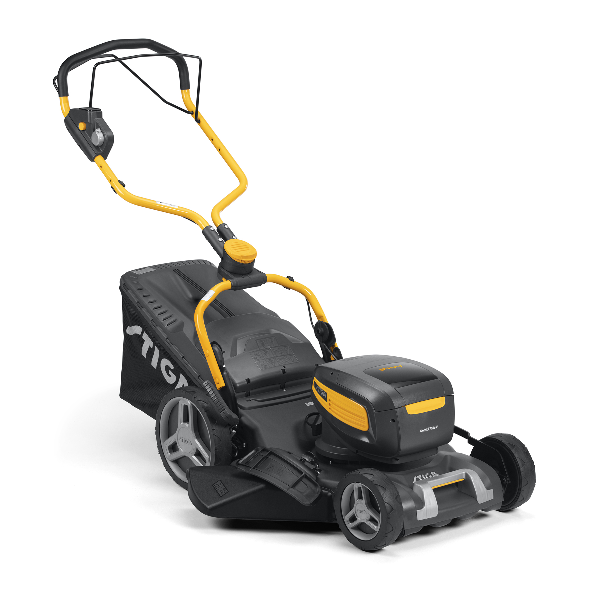 Gressklipper Stiga 700-serien Combi 753E med Batteri og Lader