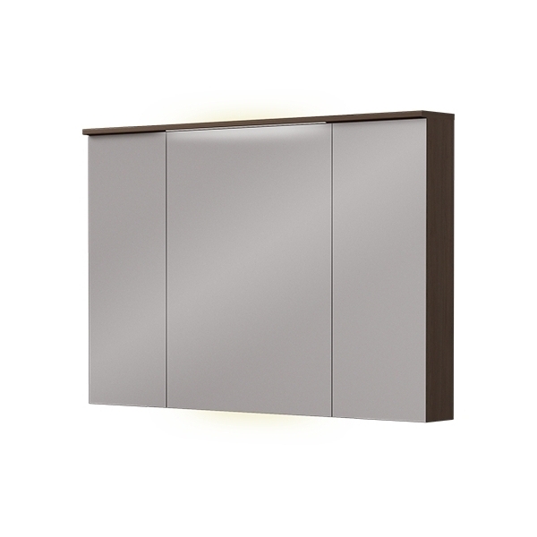 Speilskap FOSSBAD B120 D12 med Lystopp 60 + 30 + 60