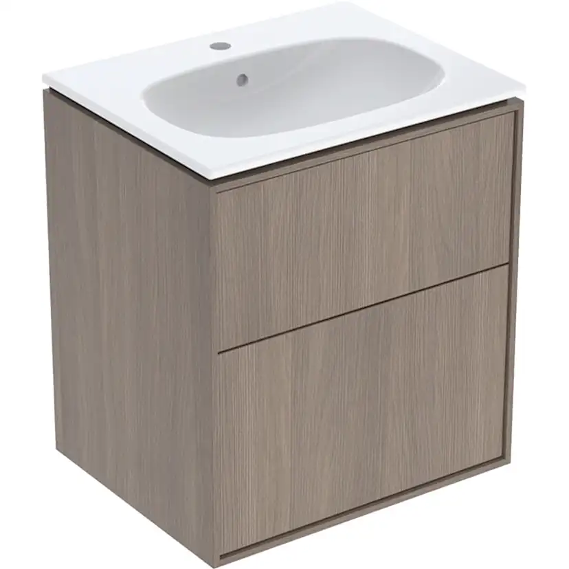Servantskap Ifö Sense Art Smal Design 60 med 2 Skuffer