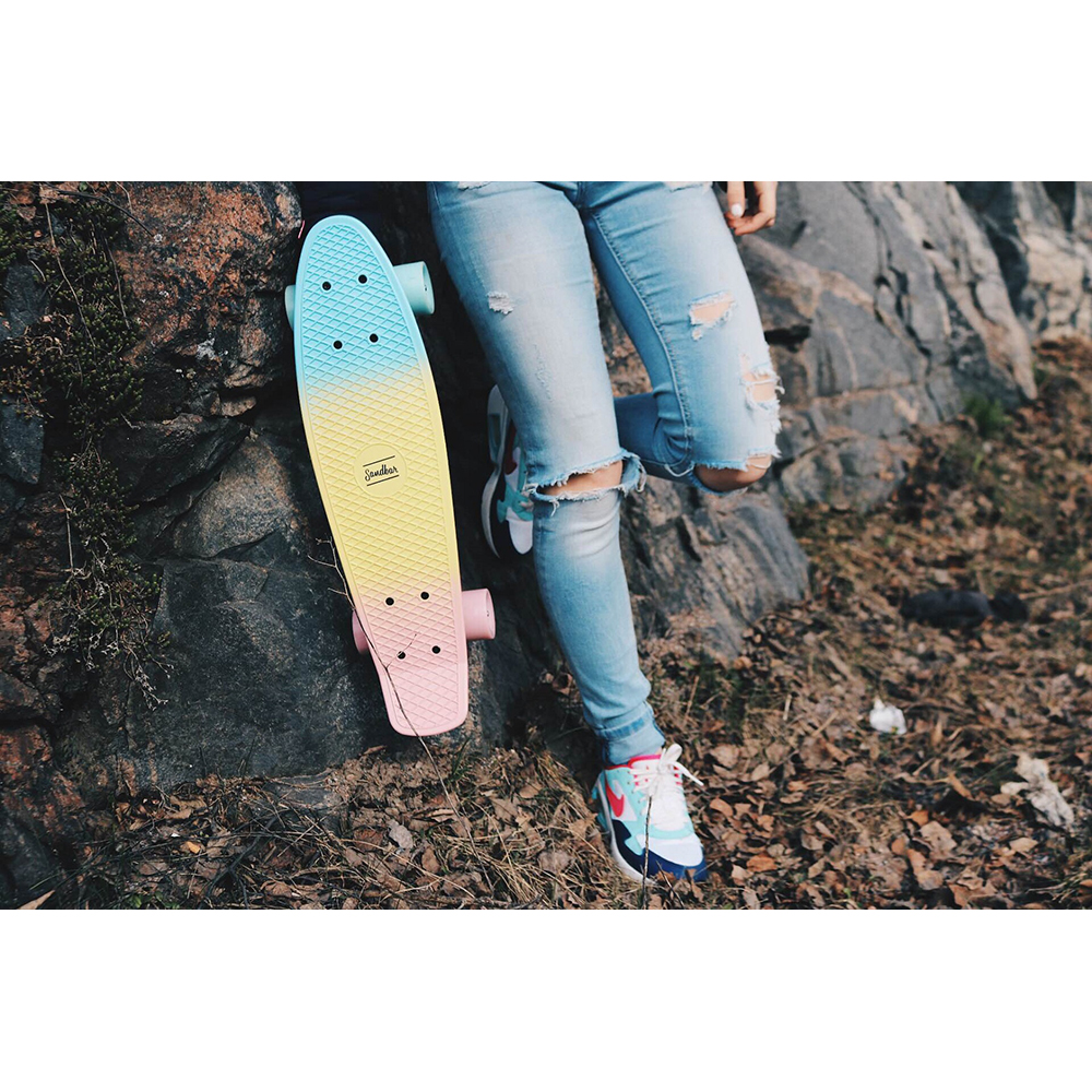 Skateboard Sandbar Cruiser Rainbow