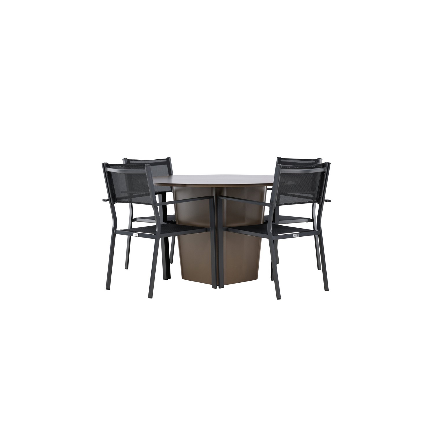 Hagegruppe Venture Home Santa Fe med 4 Copacabana Stoler
