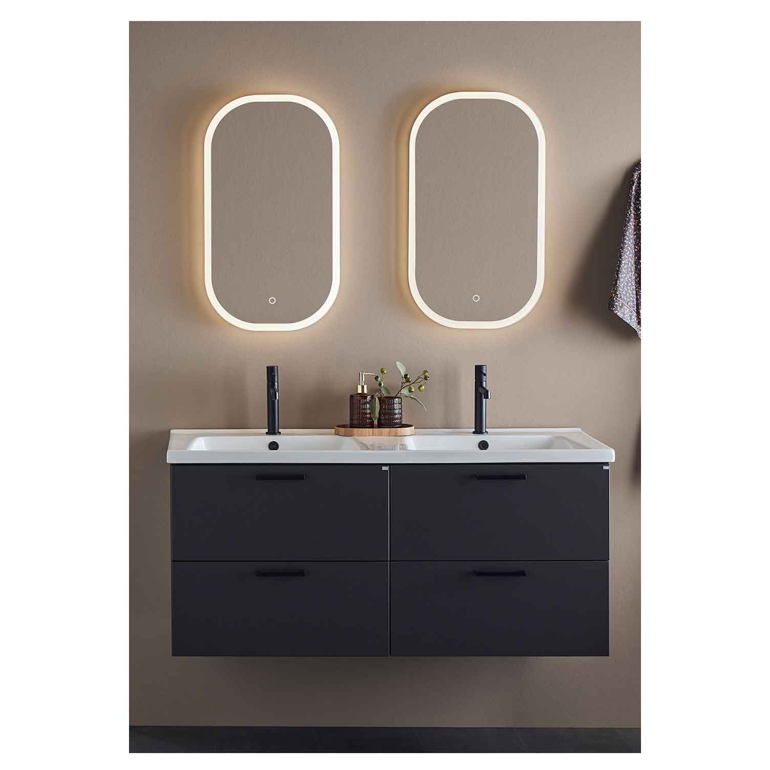 Speil Hafa Store Soft Led