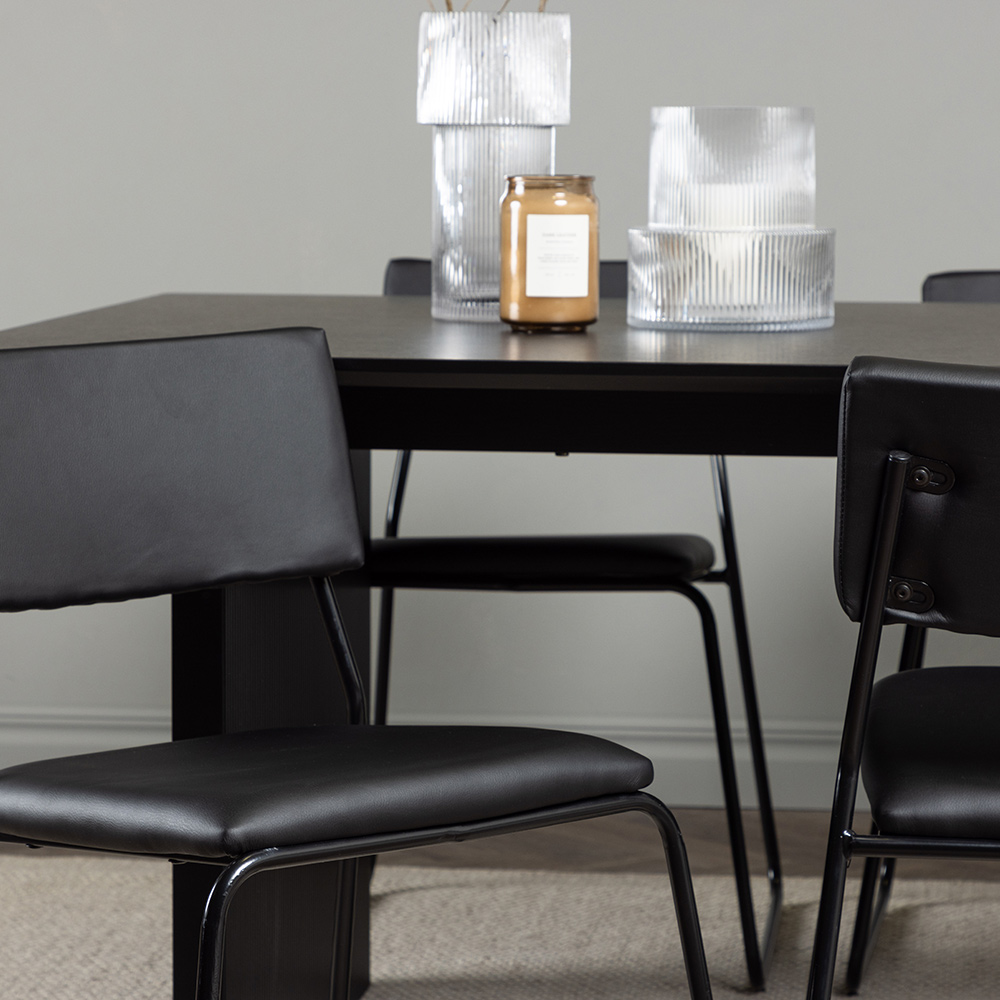 Spisegruppe Venture Home Vail med 6 Kenth Stoler