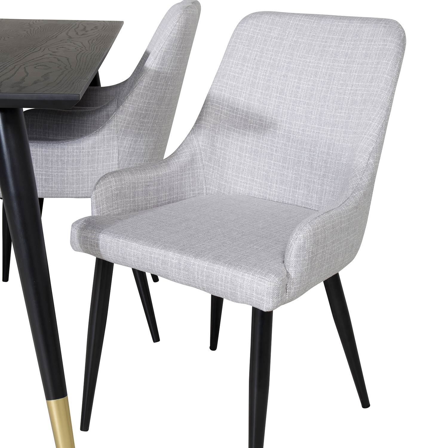 Spisegruppe Venture Home Dipp med 6 Plaza Stoler