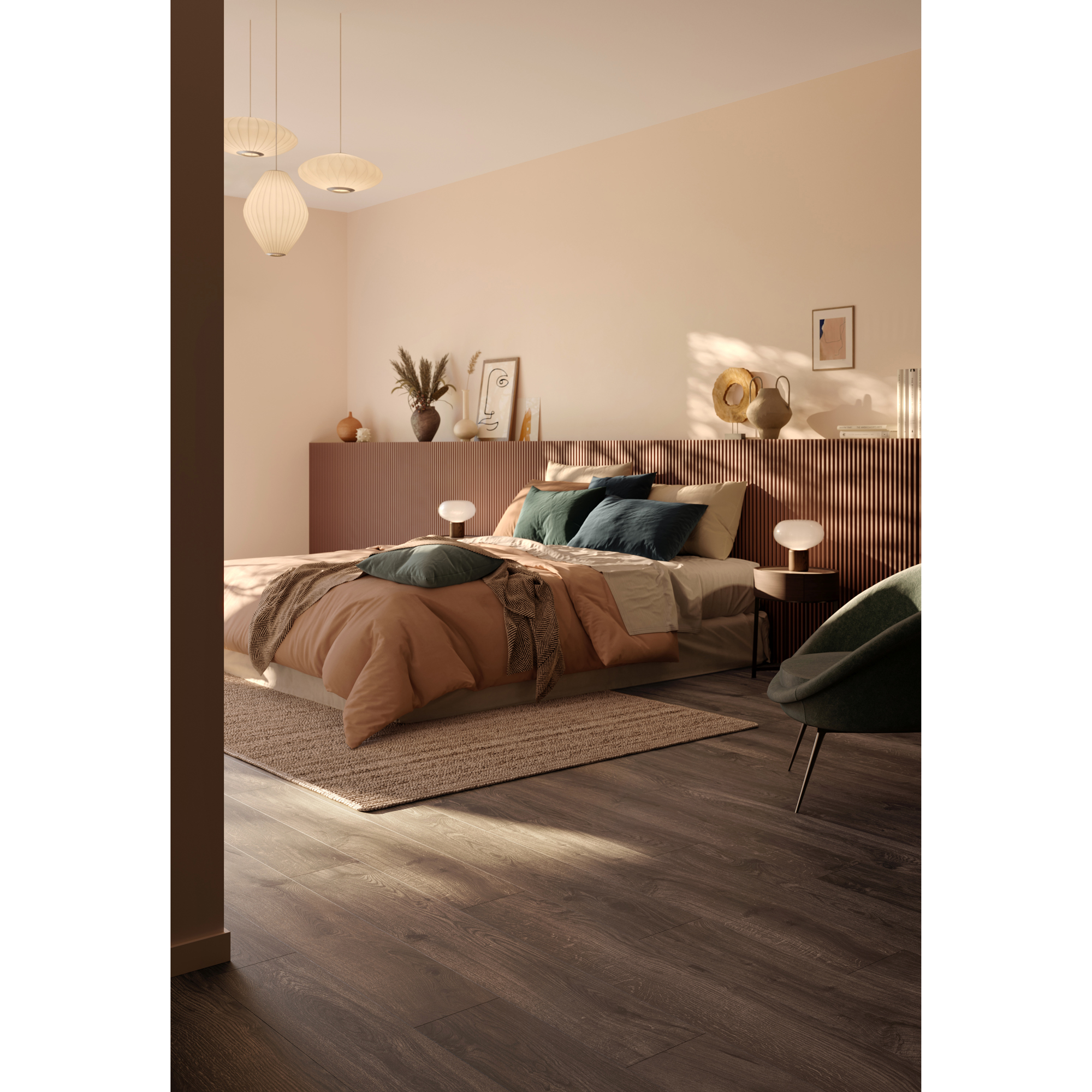 Laminatgulv BerryAlloc Ocean 8 XL Gyant Warm Brown 