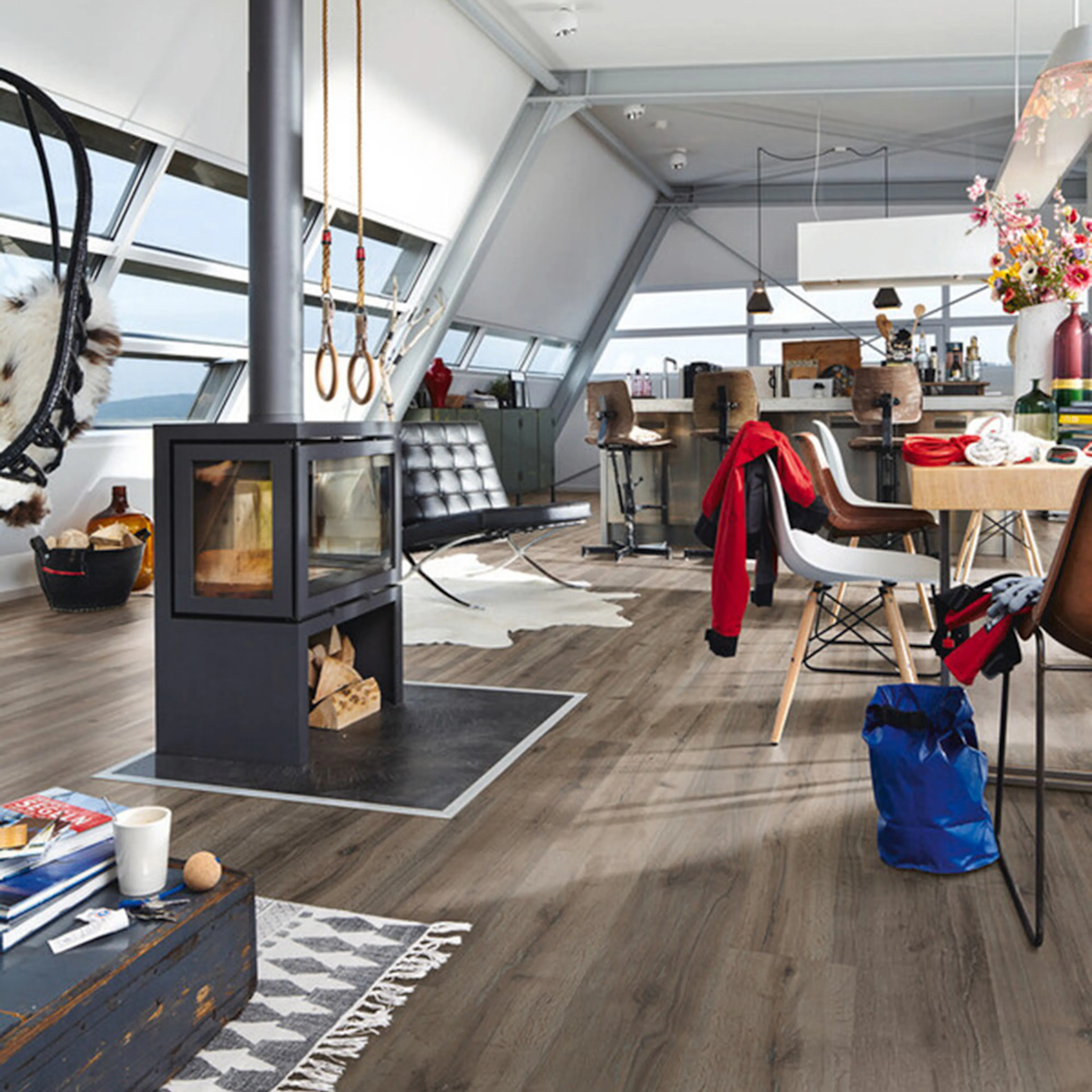 Laminatgulv Meister LC 55 S Grey Oak 6671