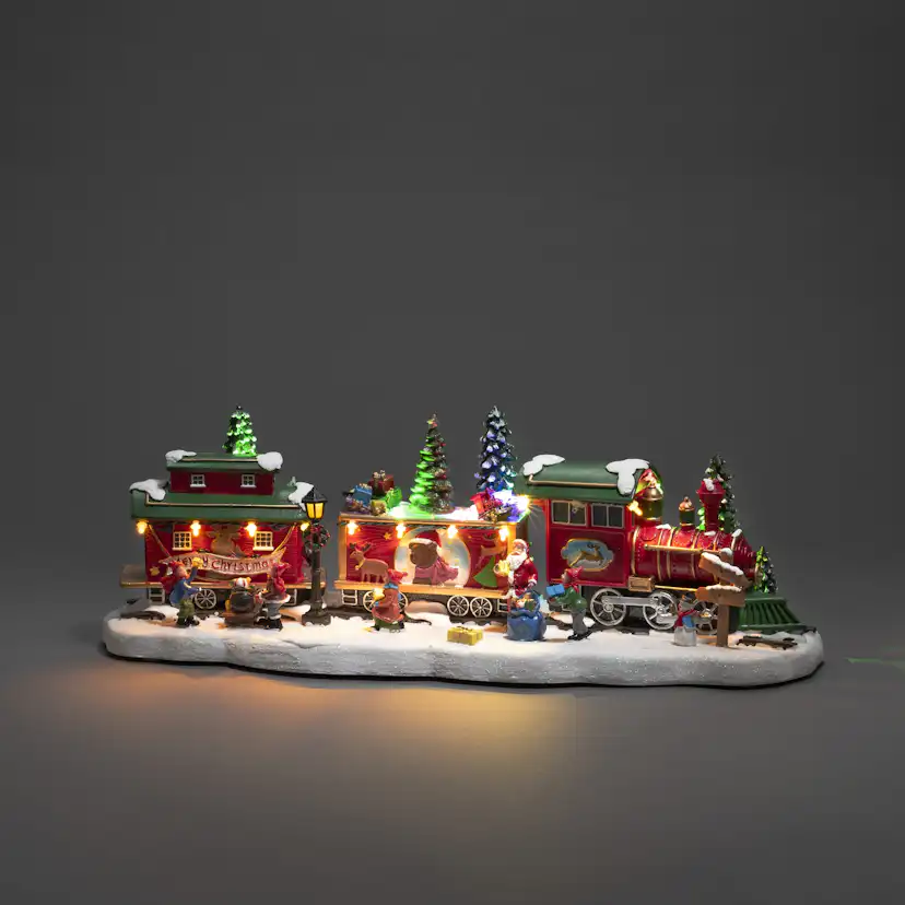Juleby Gnosjö Konstsmide Tog 19 LED