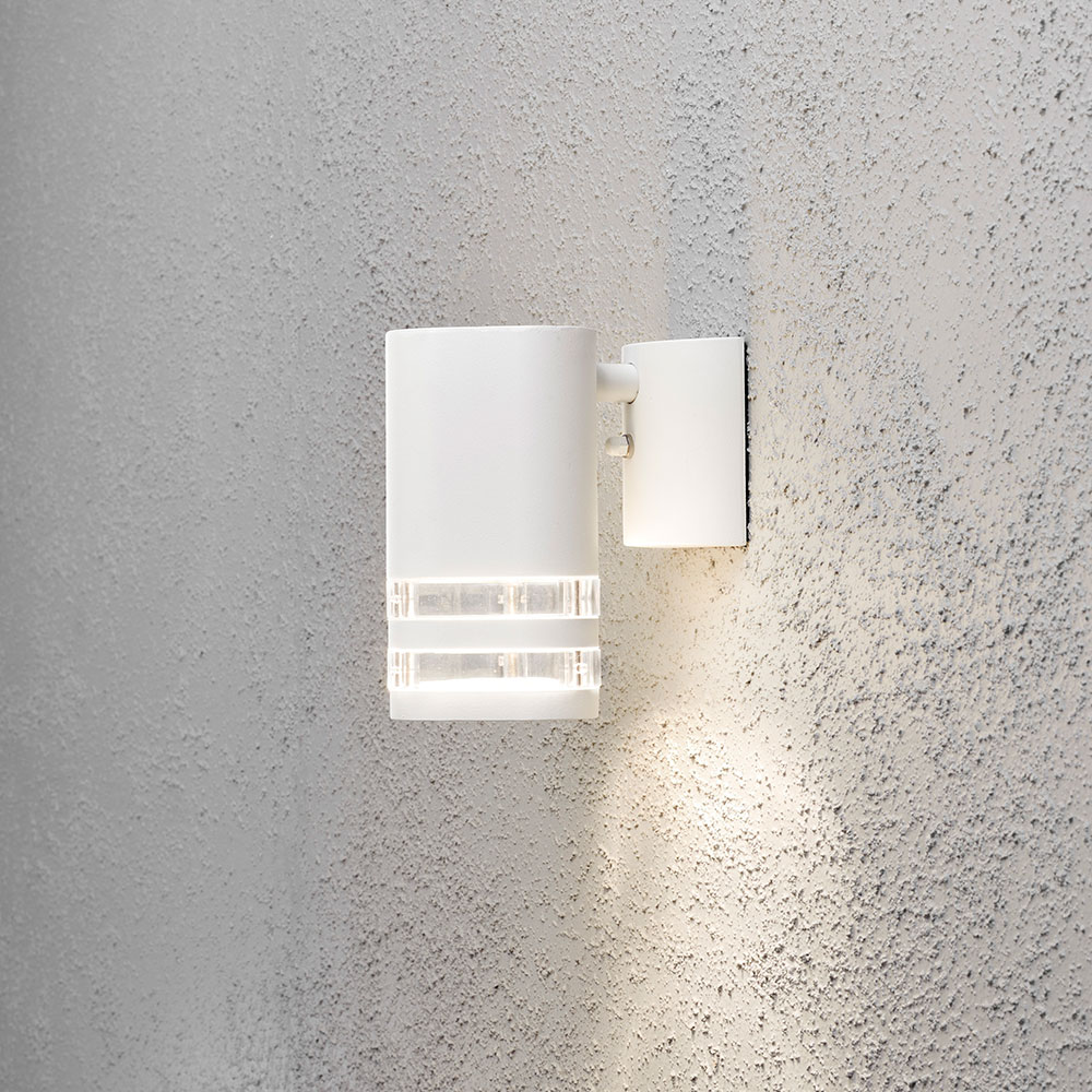 Vegglampe Gnosjö Konstsmide Modena Ned GU10 Transparent