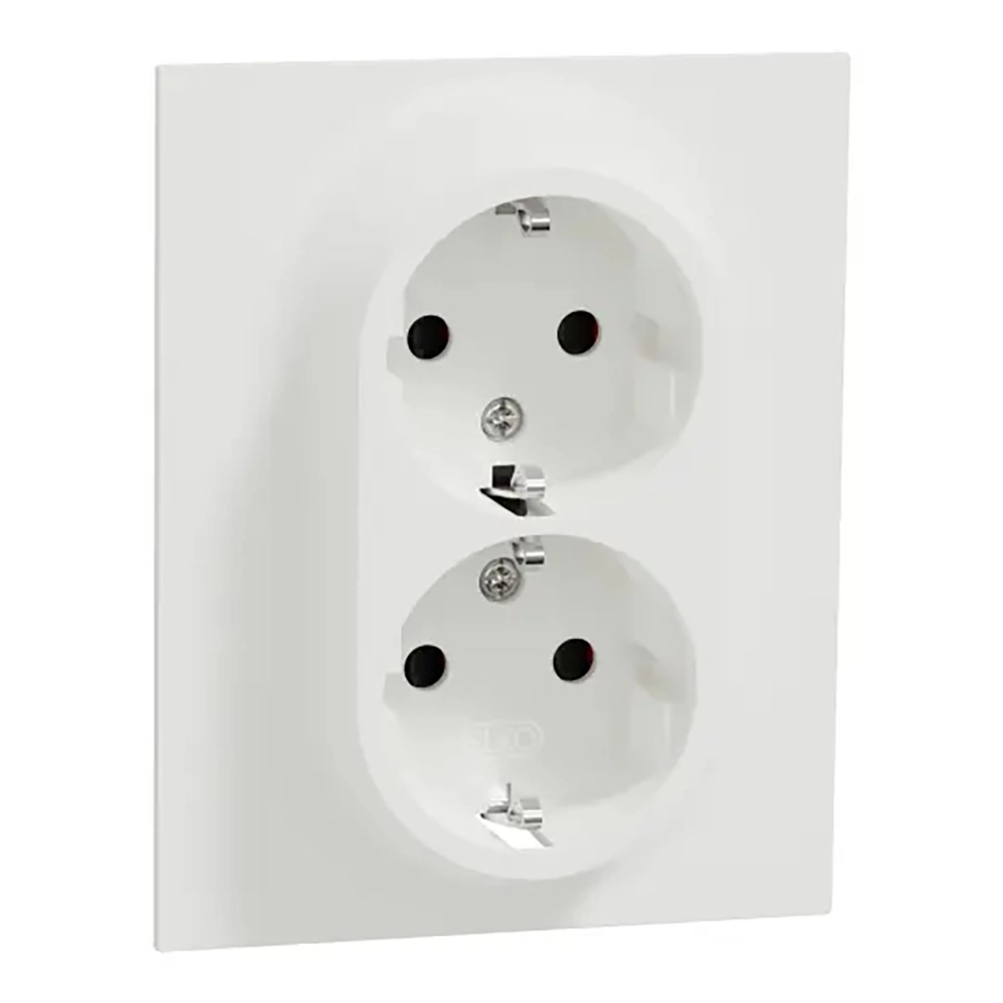 Vegguttak Elko One 2-veis Jordet med Hurtigkobling