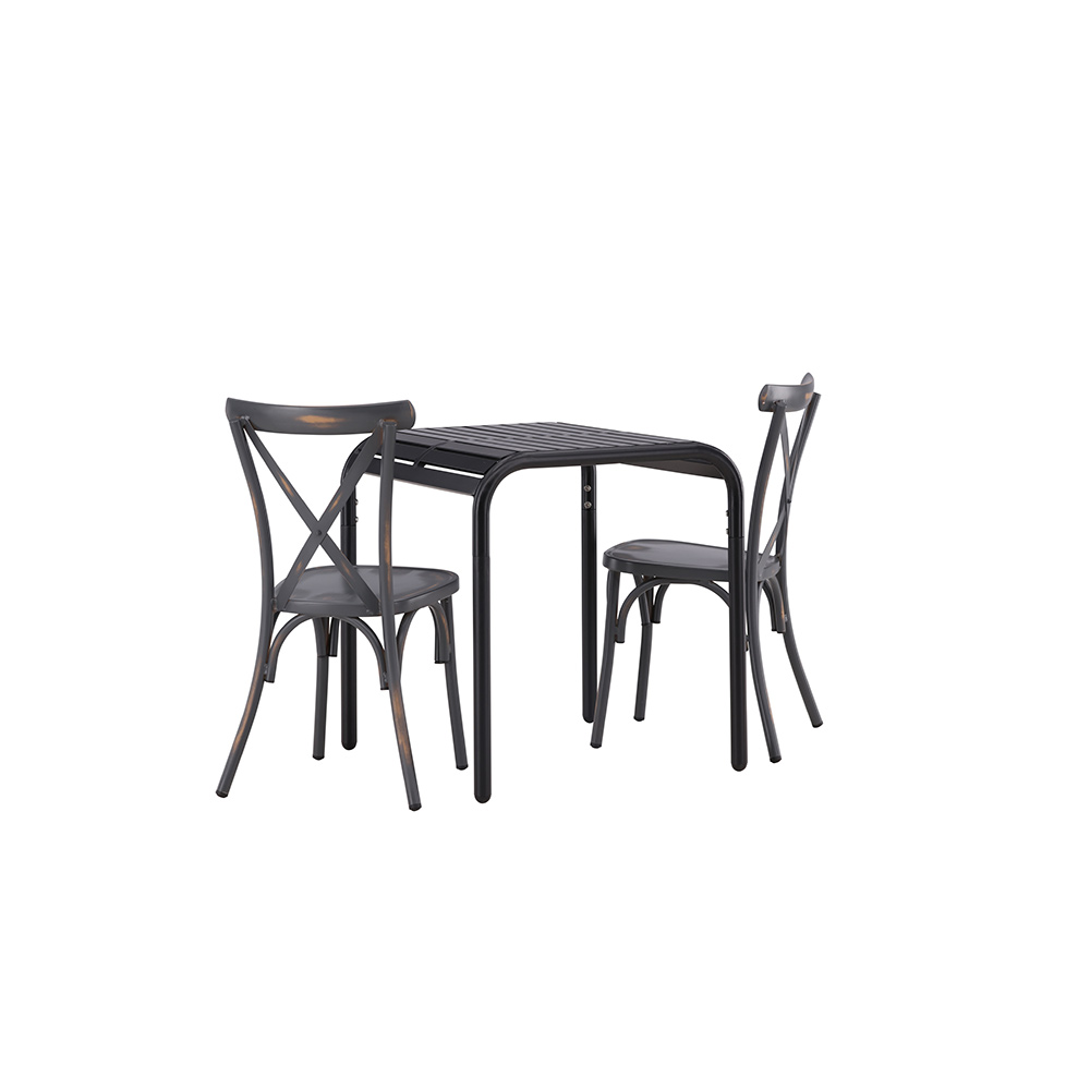 Cafégruppe Venture Home Borneo Bord med 2 Tablas Stoler