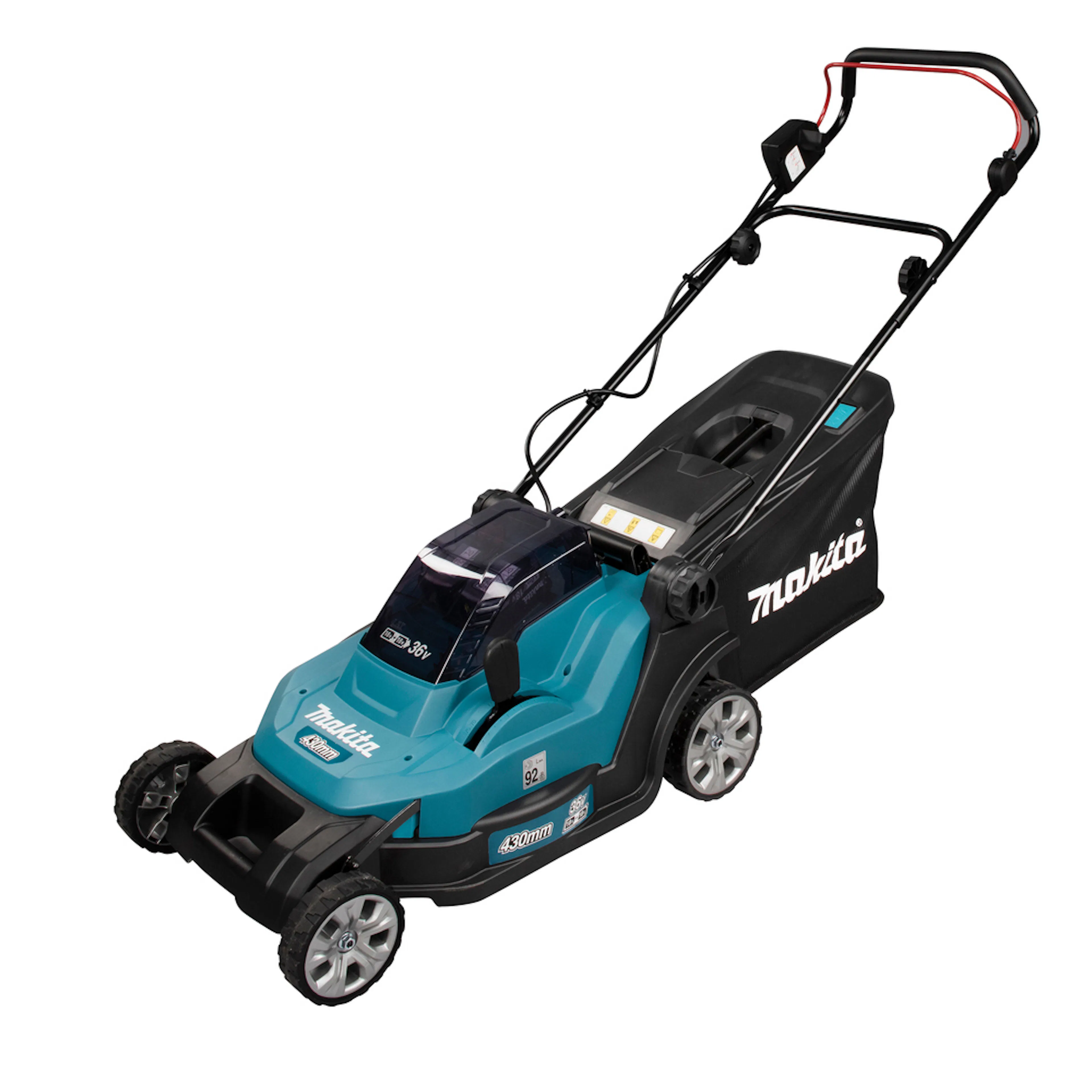 Gressklipper Makita DLM432CT2 36 V med 5 Ah Batteri og Lader