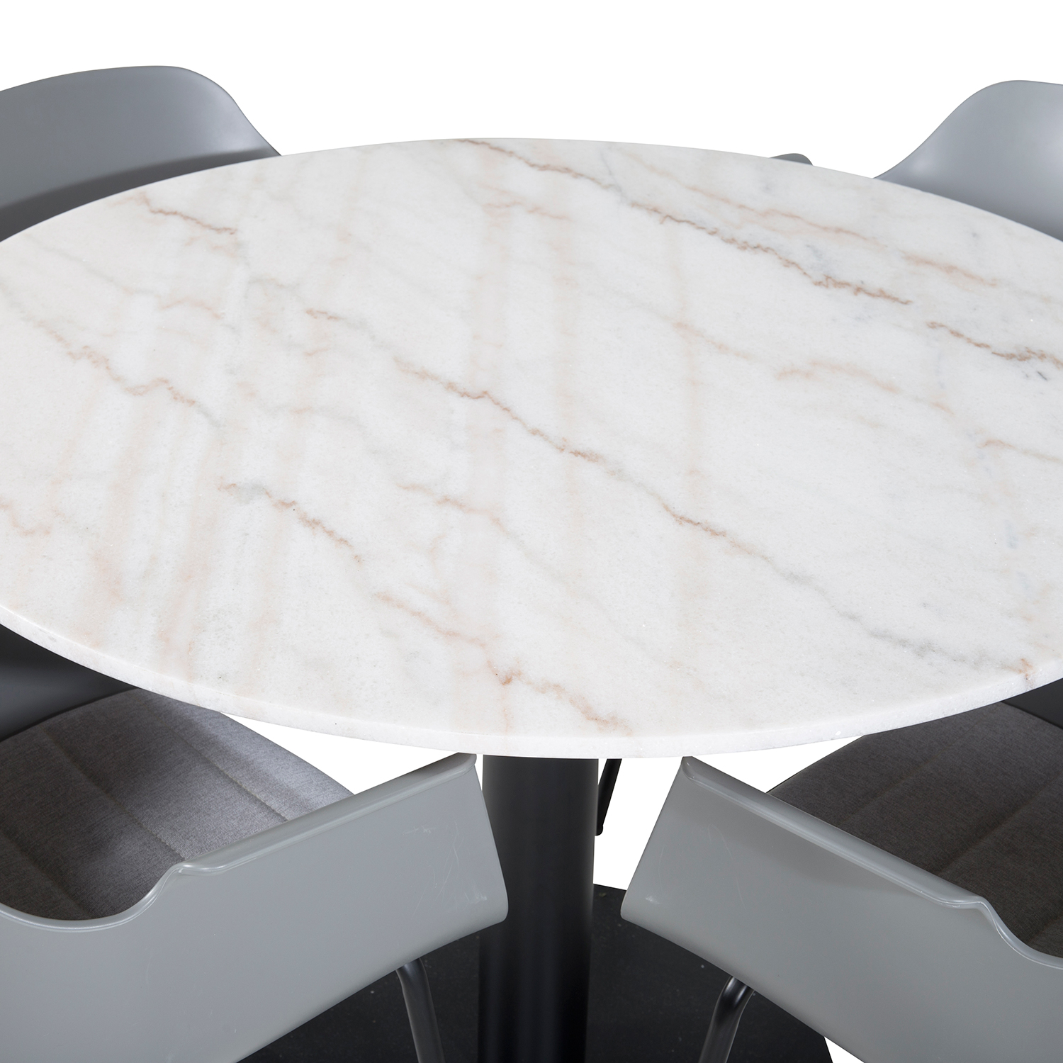 Spisegruppe Venture Home Estelle med 4 Colombine Stoler
