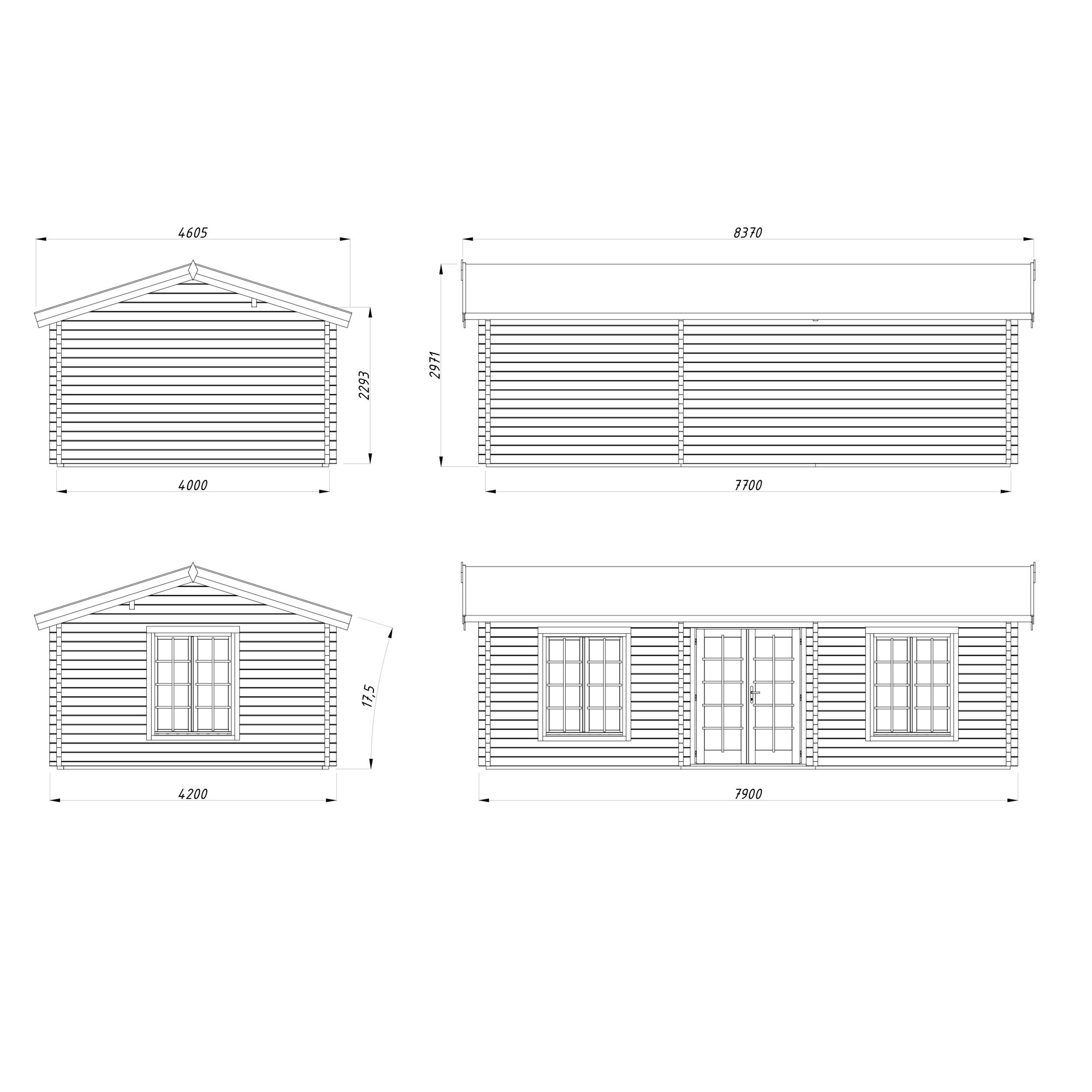 Hytte Palmako Anna 30,8 m2