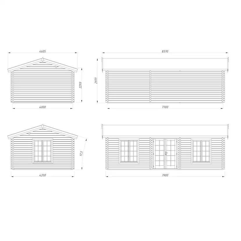 Hytte Palmako Anna 30,8 m2