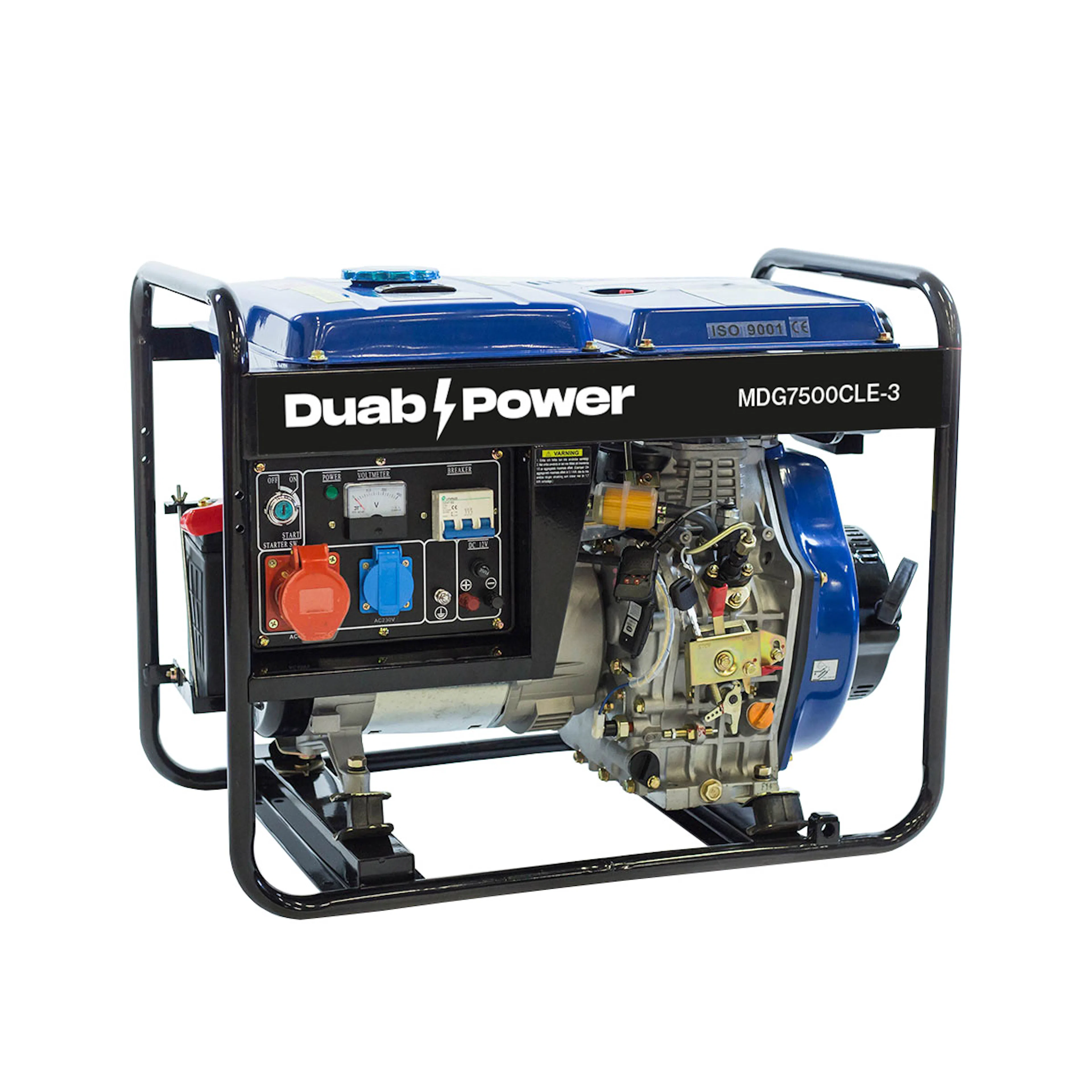 Strømaggregat Duab-Power MDG7500CLE-3 3-fas Diesel