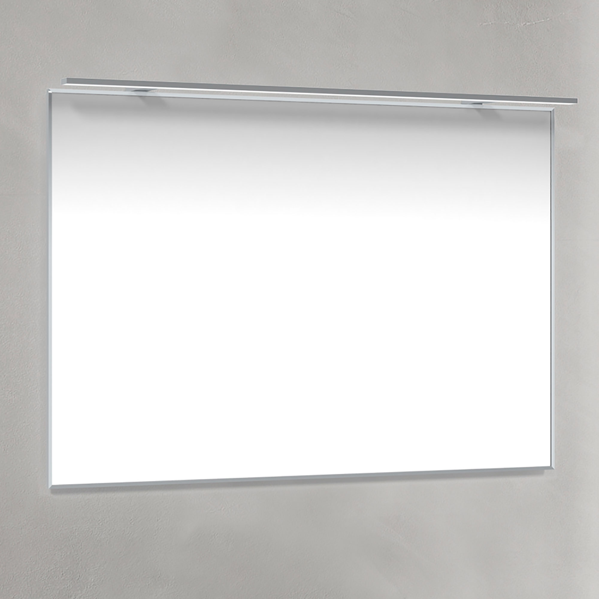 Speil Macro Design Crown Ramp-belysning med Ramme