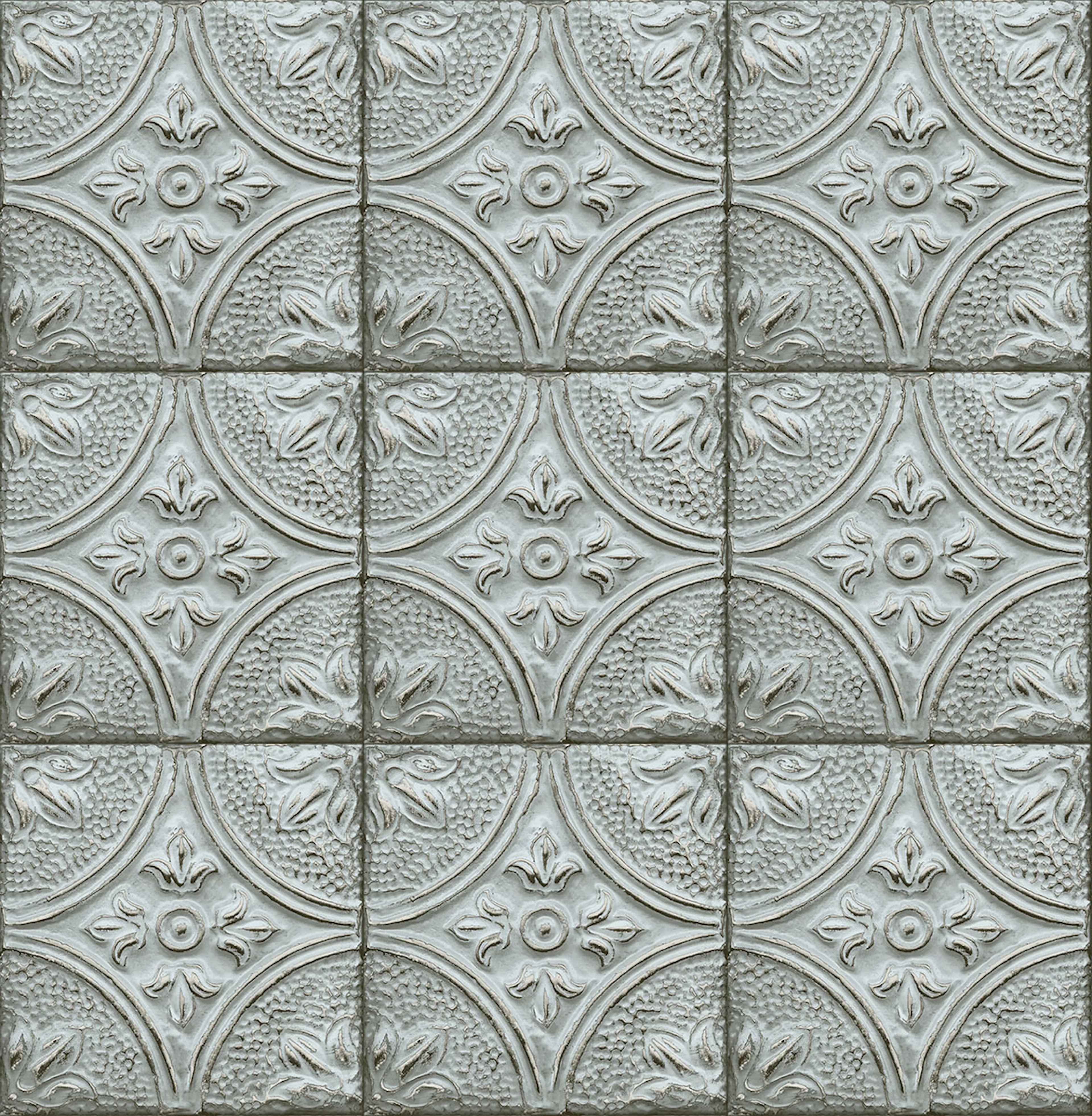 Tapet A Street Prints Tin Tile FD23765